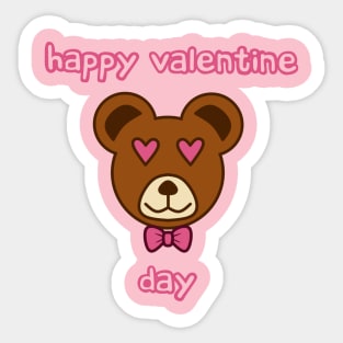 Happy valentine day Sticker